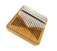 Piano De Pulgar Kalimba Con Cuerpo De Caoba De 17 Teclas, Teclado De Dedo, Instrumento Musical Para Principiantes, Piano De Pulgar Kalimba Piano de Pulgar