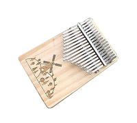 Piano De Pulgar Kalimba De 17 Teclas, Cuerpo De Madera De Pino Macizo, Instrumento Musical Para Principiantes Con Martillo De Afinación Kalimba Piano de Pulgar (Color : 06)