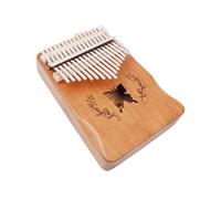 Piano De Pulgar Kalimba De 17 Tonos Con Protector De Mano Profesional Piano De Dedos Macizo De Abeto Mejorado