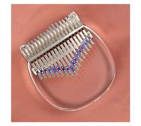 Piano De Pulgar Kalimba De 17 Tonos, Piano De Dedo Transparente Acrílico, Instrumento Musical Para Principiantes Kalimba Para Principiantes (Color : 03)