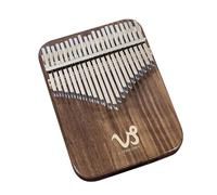 Piano de pulgar Kalimba de 21 teclas, serie de signos del zodíaco, instrumento de teclado Carlimba tipo caja de nogal negro for adultos, principiantes y niños(Capricorn)