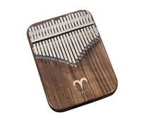 Piano de pulgar Kalimba de 21 teclas, serie de signos del zodíaco, instrumento de teclado Carlimba tipo caja de nogal negro for adultos, principiantes y niños(Aries)