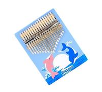 Piano De Pulgar Kalimba De Madera Maciza De 17 Tonos, Instrumento Musical De Piano De Dedo Pintado, Adecuado Para Principiantes Kalimba Piano de Pulgar (Color : 05)