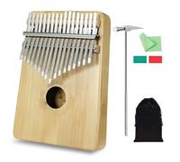 Piano De Pulgar Kalimba El Piano Kalimba De 17 Teclas Para Estilo Fingerstyle Se Puede Conectar A Un Audio(3/4)