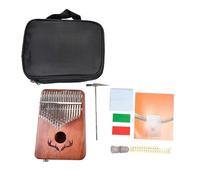 Piano De Pulgar Kalimba El Piano Kalimba De 17 Teclas Para Tocar Con Los Dedos Se Puede Conectar A Un De Audio(3)