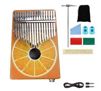 Piano De Pulgar Kalimba El Piano Kalimba De 17 Teclas Para Tocar Con Los Dedos Se Puede Conectar A Un De Audio(6)