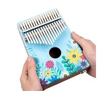 Piano De Pulgar Kalimba El Piano Kalimba De 17 Teclas Para Tocar Con Los Dedos Se Puede Conectar A Un De Audio(3/4)