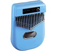 Piano De Pulgar Kalimba Electrónico 17 Teclas - Kalimba/Piano/Guitarra/Guitarra Eléctrica Conmutación De Cuatro Modos - Altavoz Bluetooth Incorporado - Función De Acompañamiento,Blue