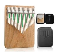 Piano De Pulgar Kalimba Kalimba Un Instrumento De Piano De Pulgar De Caoba De 21 Teclas(K21MR Red)