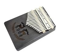 Piano De Pulgar Kalimba Negro De 17 Teclas, Madera De Caoba, Piano De Dedo Para Principiantes Con Kits De Accesorios Kalimba Piano de Pulgar (Color : 07)