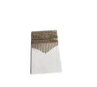 Piano De Pulgar Kalimba Piano De Pulgar Kalimba 17 Teclas Miniteclado Portátil Para Principiantes Instrumento Música Acompañamiento Profesional(White)