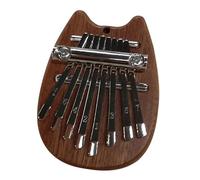 Piano de Pulgar Mini Piano de Pulgar Kalimba 8 Teclas Madera con tamaños múltiples del acollador(Style 1)