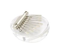 Piano de pulgar pequeño, 8 teclas, acrílico, dedo pequeño, regalos musicales para niños, adultos y principiantes
