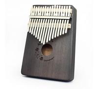 Piano de Pulgar Piano de Dedo Kalimba 17 Notas Corazón Flor melocotón Multicolor for Principiantes y Adultos(1)