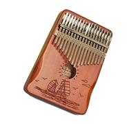 Piano De Pulgar Piano De Pulgar De 21 Teclas Piano De Pulgar Kalimba Con Órganos De Pulgar Para Principiantes Aprende A Tocar Instrumentos(17 key)