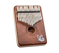 Piano De Pulgar Piano De Pulgar Kalimba De 17 Teclas Banda De Instrumentos Musicales De Sándalo Rojo Sólido Bolsa EVA