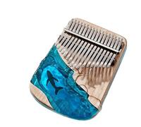 Piano De Pulgar Piano De Resina Portátil Fácil De Aprender Instrumento De Piano De Dedo De Entrada Kalimba 17/21 Tono(17)