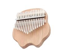 Piano de Pulgar Profesional Instrumentos De Teclado De Piano De Pulgar Kalimba De 17 Tonos Tipo Panel De Madera Maciza Para Adultos (Color : 01)