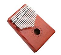Piano de Pulgar Profesional Kalimba De 17 Tonos Para Principiantes, Piano De Pulgar De Tablero Único Completo, Instrumento De Piano De Dedo Fácil De Aprender (Color : 01)