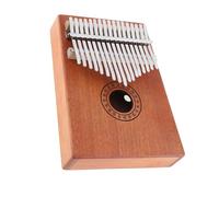 Piano de Pulgar Profesional Mini Teclado Kalimba De 17 Teclas, Tablero Único De Caoba, Piano De Pulgar, Instrumento Con Juego Completo De Accesorios (Color : 02)