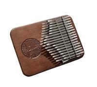Piano de Pulgar Profesional Nogal Negro Teclas De Doble Capa Mini Kalimba 34 Tono C Tecla Kalimba Pulgar Piano Instrumentos Musicales