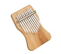 Piano de Pulgar Profesional Piano De Dedo De 10 Tonos Con Tecla C De Tablero Único, Piano De Pulgar Kalimba De Madera Maciza, Instrumento Para Principiantes (Color : 01)