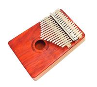 Piano de Pulgar Profesional Piano De Pulgar Kalimba Portátil De 17 Tonos De Palisandro Rojo Para Principiantes, Instrumento De Teclado De Piano De Dedo (Color : 01)