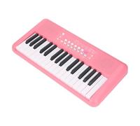 Piano de Teclado de 32 Teclas, Piano Digital Electrónico con Micrófono de Altavoz, 16 Tonos 10 Ritmos Vibrato Sustain Echo Efectos Teclado Enseñanza para Principiantes, Piano