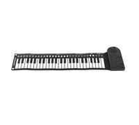 Piano de Teclado Enrollable, Teclado de Piano Plegable con Altavoz Piano 49 Teclado Piotero Eléctrico Portátil Portátil Piano Pico Plegable para Principiantes Instrumento Musical