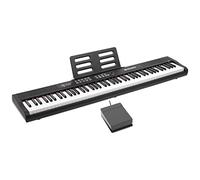 Piano Digital Divarte DP35 Piano 88 Teclas semi-pesadas Altavoces incorporados. 900 sonidos, 700 ritmos, 110 canciones, arreglado, metrónomo, grabadora, reproductor USB MP3. Piano principiante