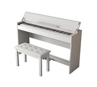 Piano digital for el hogar Piano eléctrico con acción de martillo ponderado de 88 teclas Piano con cubierta, triple pedal, banco, conexión USB MIDI for adolescentes adultos principiantes profesionales