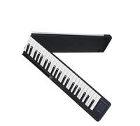 Piano Digital Plegable Portátil De 88 Teclas, Teclado Electrónico Multifuncional, Piano Para Instrumento De Estudiante De Piano (Color : Bk)