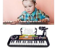 Piano Eléctrico, Función de Grabación y Reproducción, Sentido del Ritmo, Control de Volumen, Desarrollo, Teclado de Piano Portátil Multifuncional para Aprendizaje de Música (37