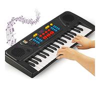 Piano Eléctrico, Juguete Educativo del Teclado digital Musical Usb 37Key Con Micrófono, Cable Usb Para Niños de Niños Juguetes De Educación Temprana