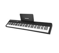 Piano Eléctrico Plegable De 88 Teclas Multifuncional Portátil Teclado Doble Teclado Electrónico De 129 Tonos Bolso De Mano Con Pedal(US)