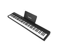 Piano Eléctrico Plegable De 88 Teclas Teclado Electrónico Portátil Multifuncional De Doble Teclado 129 Tonos Bolso De Mano Con Pedal(US)