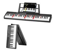 Piano Eléctrico Profesional Teclado Portátil De 61 Teclas Piano Electrónico 1000 Tonos 150 Canciones Demostración Practica Tocando