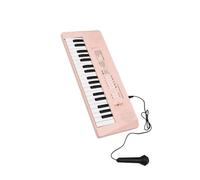 Piano Electrónico Con Mini Teclado Teclado Electrónico De 37 Teclas Piano Piano Instrumento Musical Electrónico (Color : Pink)