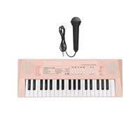 Piano Electrónico De 37 Teclas Con Teclado Piano De Teclado Electrónico De 37 Teclas Para Principiantes Accesorios De Teclado Azul/rosa (Color : Pink)