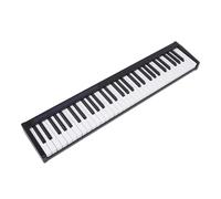 Piano Electrónico De 61 Teclas Para Principiantes Piano Electrónico Para Adultos, Piano Electrónico Portátil Para Uso Doméstico(Black)