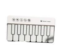 Piano electrónico de juguete, instrumento de teclado de educación temprana, desarrollo de piano pequeño, expresión artística, textura ABS, música de aprendizaje temprano