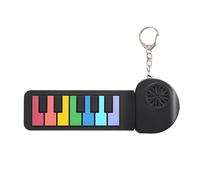 Piano Electrónico Enrollable Llavero De Bolsillo Instrumento Teclado Práctica Para Niños Aprendizaje Musical Teclado Electrónico Pequeño Duradero