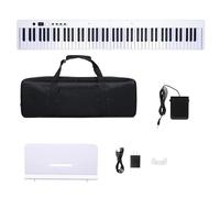 Piano Electrónico Instrumento Musical Con Teclado De Piano Electrónico Portátil De 88 Teclas Estándar Con Bolsa Y Accesorios (Color : 02)