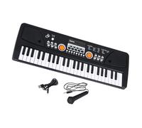 Piano Electrónico Piano Eléctrico USB De 49 Teclas Con Micrófono, Música Digital, Teclado Electrónico, Altavoces Estéreo Incorporados