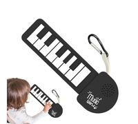 Piano Electrónico, Piano Electrónico Enrollable, Teclado Digital Flexible, Diseño De Silicona Flexible, Portátil Y Amigable Con Los Viajes, 21.7x13.2x2cm Para La Escuela De Viajes Actividades Al