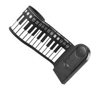Piano Electrónico Piano enrollable portátil plegable de 49 teclas con instrumento de teclado y altavoz incorporado