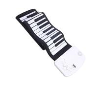 Piano Electrónico Piano Plegable Para Principiantes, Instrumento De Teclado Electrónico Enrollado A Mano De Silicona De 61 Teclas