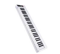 Piano Electrónico Plegable Portátil, Piano Digital Multifuncional, Instrumento De Teclado De Piano Sensible De 61 Teclas Piano Electrónico Portatil