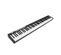 Piano Electrónico Plegable Portátil Piano Electrónico De 88 Teclas Piano Electrónico Enrollado A Mano (Color : Bk)