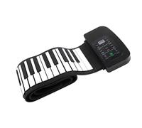 Piano Electrónico Portátil De 88 Teclas Piano De Silicona Flexible Y Plegable Teclado De Piano Manual Con Pedales De Sustain